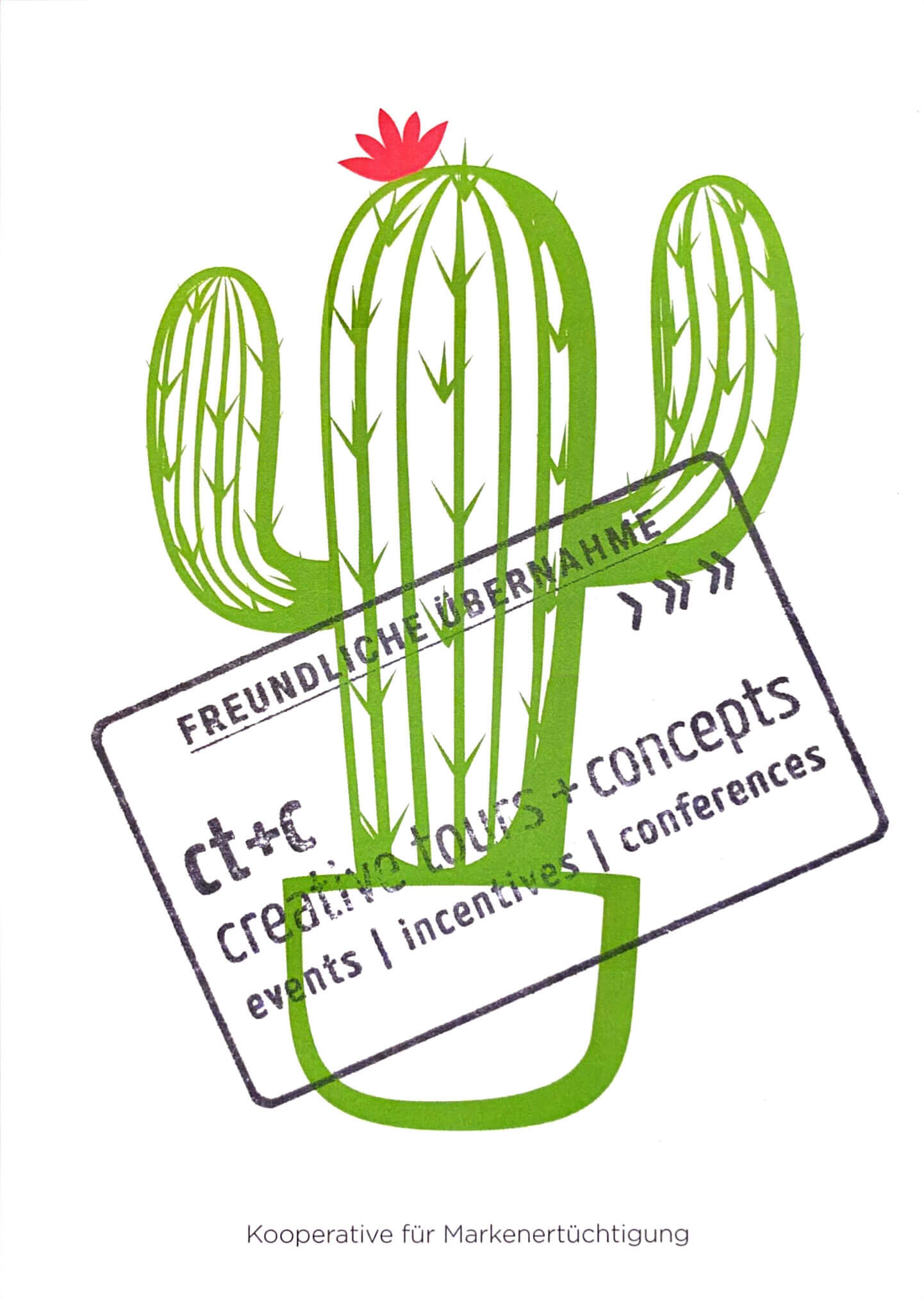 Foto-Kaktuskarte-mit-Stempel_neu_webopt. Kaktus mit Stempel